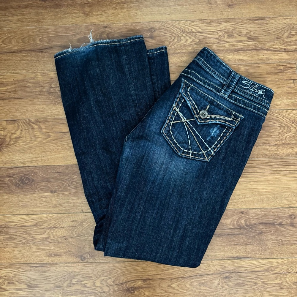 Silver Pioneer Jeans